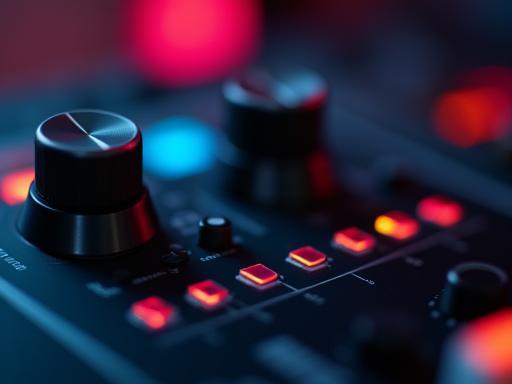 Detail shot of studio equipment highlighting quality at Vivid Frame Studios